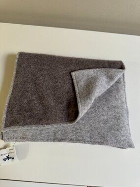 Christian Siriano New York 100% Cashmere Reversible Scarf